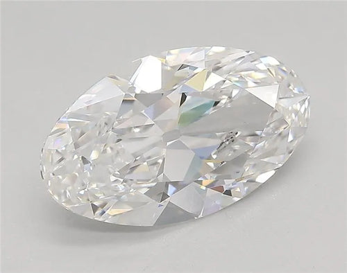 3.26ct Oval Lab Grown Diamond (Colour D, Clarity VVS2, IGI Certified)