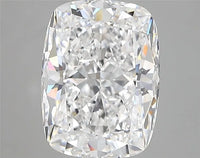3.27ct Cushion modified Lab Grown Diamond (Colour D, Clarity VVS2, IGI Certified)