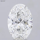3.31ct Oval Lab Grown Diamond (Colour E, Clarity VVS2, IGI Certified)