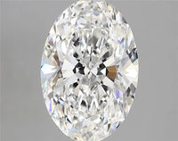 3.31ct Oval Lab Grown Diamond (Colour E, Clarity VVS2, IGI Certified)