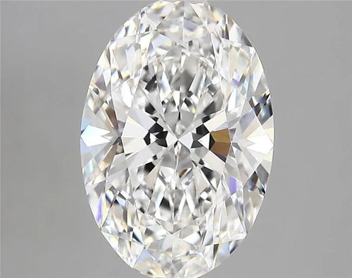 3.31ct Oval Lab Grown Diamond (Colour E, Clarity VVS2, IGI Certified)