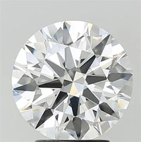3.33ct Round Lab Grown Diamond (Colour F, Clarity VVS2, Cut ID, IGI Certified)