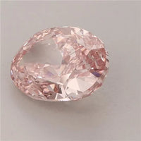 3.37ct Oval Lab Grown Diamond (Colour Fancy Vivid Pink, Clarity VS1, IGI Certified)