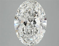 3.43ct Oval Lab Grown Diamond (Colour F, Clarity VVS2, IGI Certified)
