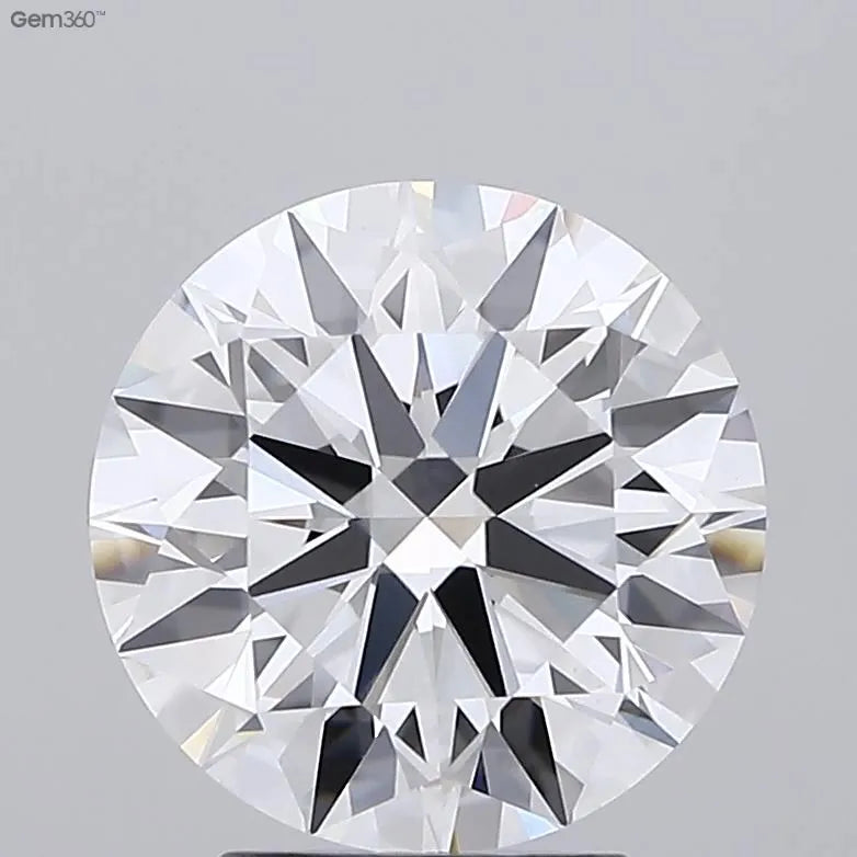 3.46ct Round Lab Grown Diamond (Colour F, Clarity VVS2, Cut ID, IGI Certified)