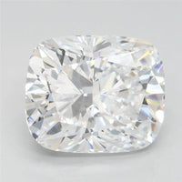 3.47ct Cushion modified Lab Grown Diamond (Colour D, Clarity VVS1, IGI Certified)