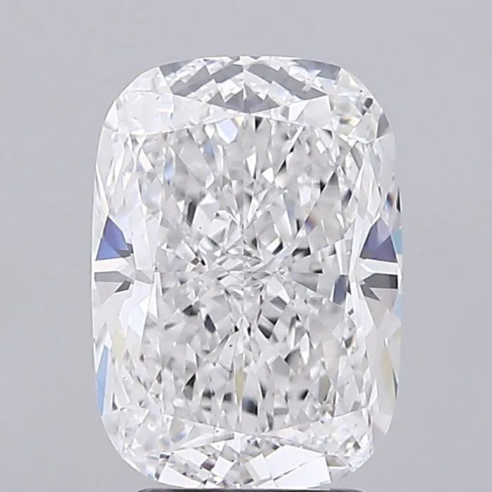 3.51ct Cushion modified Lab Grown Diamond (Colour D, Clarity VS1, IGI Certified)