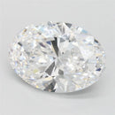 3.51ct Oval Lab Grown Diamond (Colour D, Clarity VVS1, IGI Certified)