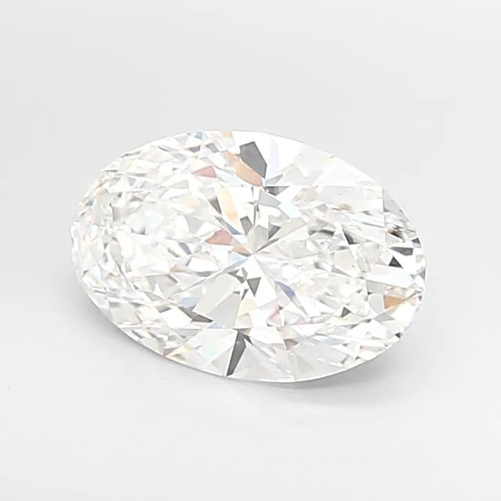 3.51ct Oval Lab Grown Diamond (Colour E, Clarity VS1, IGI Certified)