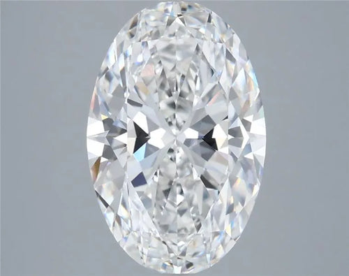 3.51ct Oval Lab Grown Diamond (Colour F, Clarity VVS2, IGI Certified)