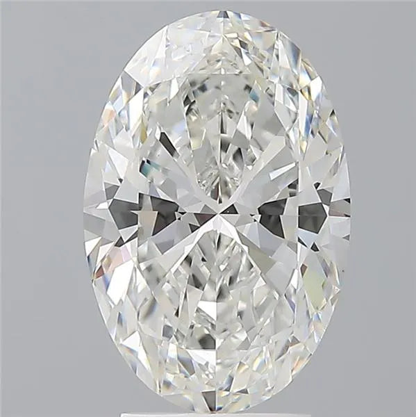 3.51ct Oval Lab Grown Diamond (Colour F, Clarity VVS2, IGI Certified)