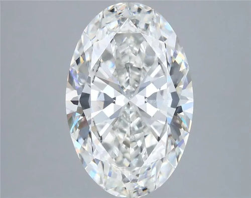 3.51ct Oval Lab Grown Diamond (Colour F, Clarity VVS2, IGI Certified)