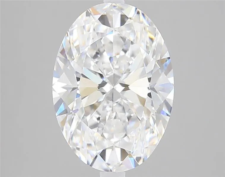 3.52ct Oval Lab Grown Diamond (Colour D, Clarity VVS1, IGI Certified)