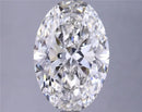 3.53ct Oval Lab Grown Diamond (Colour G, Clarity VS2, IGI Certified)