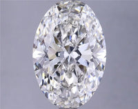 3.53ct Oval Lab Grown Diamond (Colour G, Clarity VS2, IGI Certified)
