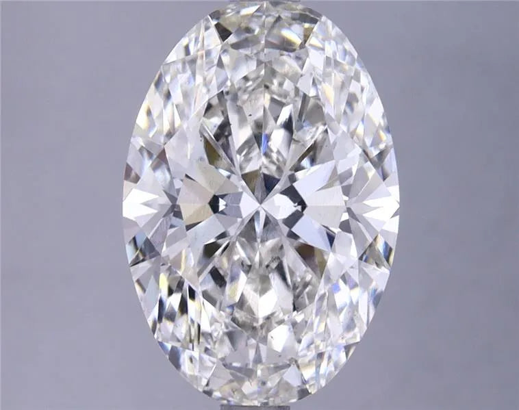3.53ct Oval Lab Grown Diamond (Colour G, Clarity VS2, IGI Certified)