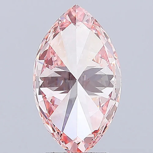 3.54ct Marquise Lab Grown Diamond (Colour Fancy Vivid Pink, Clarity VS1, IGI Certified)
