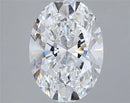 3.54ct Oval Lab Grown Diamond (Colour D, Clarity VVS2, IGI Certified)