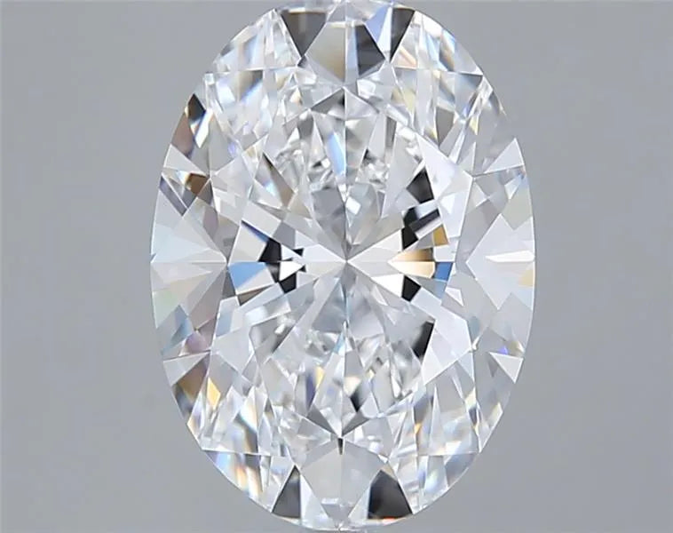 3.54ct Oval Lab Grown Diamond (Colour D, Clarity VVS2, IGI Certified)