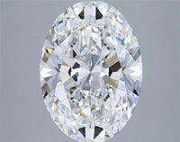 3.54ct Oval Lab Grown Diamond (Colour F, Clarity VS1, IGI Certified)