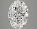 3.55ct Oval Lab Grown Diamond (Colour D, Clarity VVS2, IGI Certified)