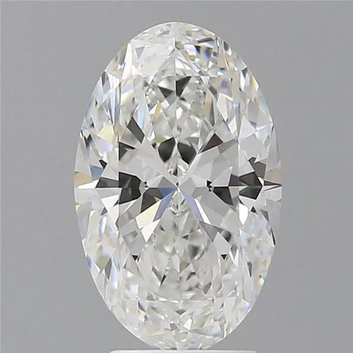 3.55ct Oval Lab Grown Diamond (Colour E, Clarity VVS2, IGI Certified)