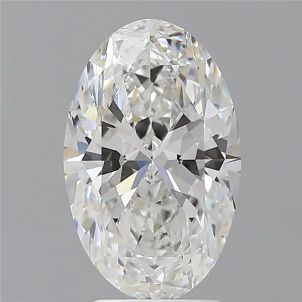 3.55ct Oval Lab Grown Diamond (Colour E, Clarity VVS2, IGI Certified)