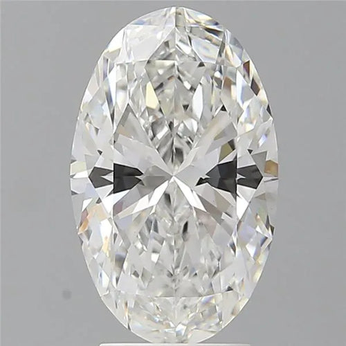 3.57ct Oval Lab Grown Diamond (Colour E, Clarity VVS2, IGI Certified)