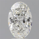 3.57ct Oval Lab Grown Diamond (Colour F, Clarity VVS2, IGI Certified)