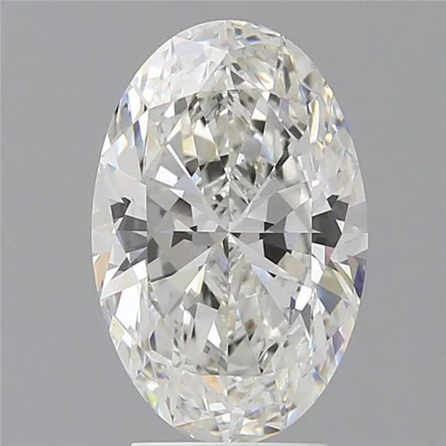 3.57ct Oval Lab Grown Diamond (Colour F, Clarity VVS2, IGI Certified)