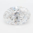 3.58ct Oval Lab Grown Diamond (Colour D, Clarity VVS1, IGI Certified)