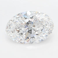 3.58ct Oval Lab Grown Diamond (Colour D, Clarity VVS1, IGI Certified)