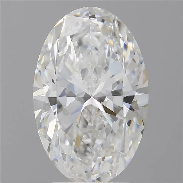 3.59ct Oval Lab Grown Diamond (Colour E, Clarity VVS2, IGI Certified)