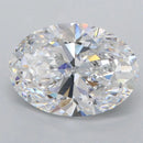3.60ct Oval Lab Grown Diamond (Colour E, Clarity FL, IGI Certified)