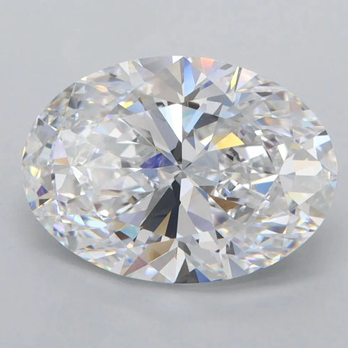 3.60ct Oval Lab Grown Diamond (Colour E, Clarity FL, IGI Certified)