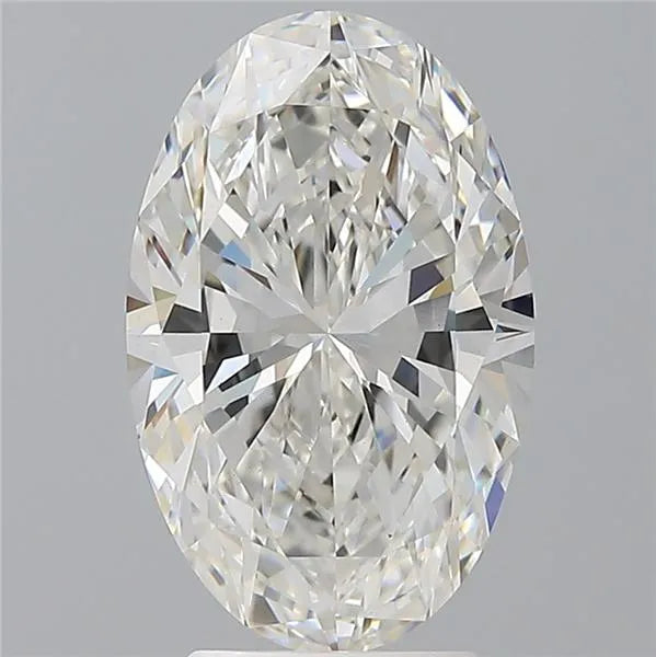 3.60ct Oval Lab Grown Diamond (Colour F, Clarity VS1, IGI Certified)