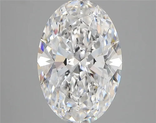 3.64ct Oval Lab Grown Diamond (Colour D, Clarity VVS2, IGI Certified)
