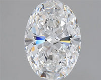 3.65ct Oval Lab Grown Diamond (Colour D, Clarity VVS1, IGI Certified)