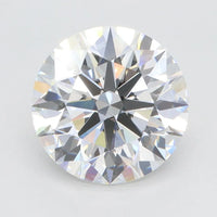 3.66ct Round Lab Grown Diamond (Colour F, Clarity IF, Cut ID, IGI Certified)