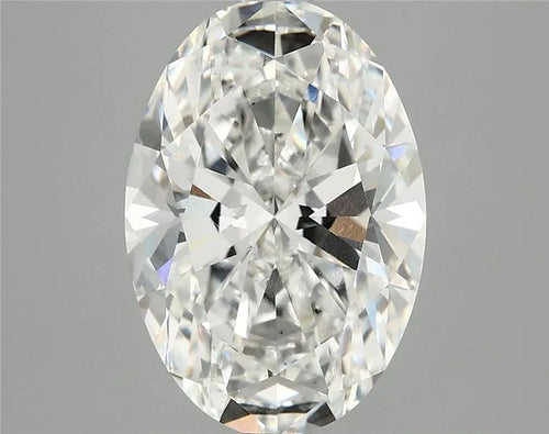 3.69ct Oval Lab Grown Diamond (Colour G, Clarity VS1, IGI Certified)