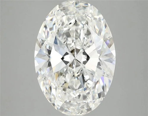 3.82ct Oval Lab Grown Diamond (Colour E, Clarity VVS2, IGI Certified)