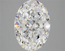 3.84ct Oval Lab Grown Diamond (Colour D, Clarity VVS2, IGI Certified)