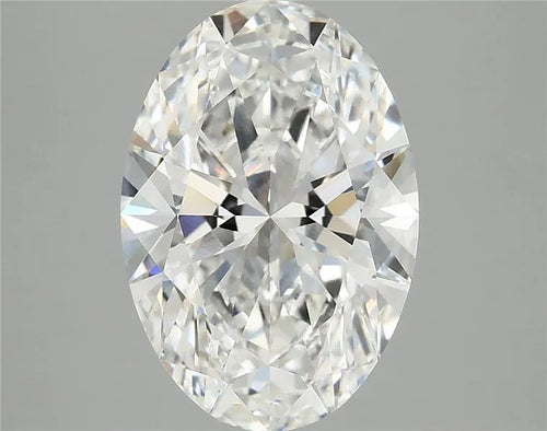 3.86ct Oval Lab Grown Diamond (Colour E, Clarity VVS2, IGI Certified)