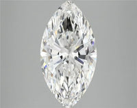 3.87ct Marquise Lab Grown Diamond (Colour E, Clarity VVS2, IGI Certified)