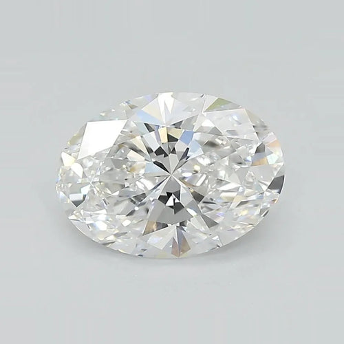 3.88ct Oval Lab Grown Diamond (Colour D, Clarity VVS2, Cut EX, IGI Certified)