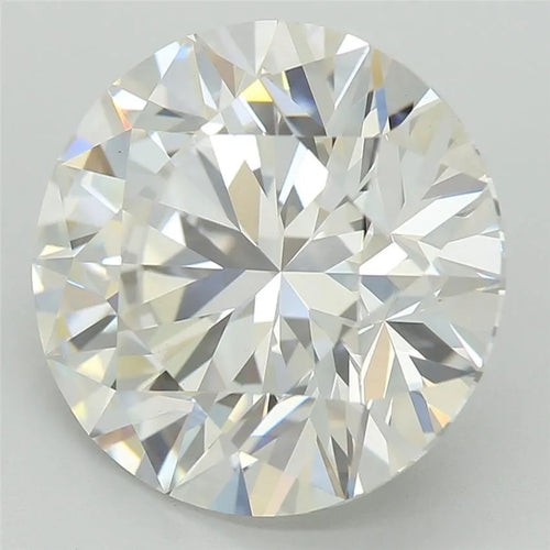 3.88ct Round Lab Grown Diamond (Colour F, Clarity VVS2, Cut ID, IGI Certified)