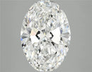 3.89ct Oval Lab Grown Diamond (Colour E, Clarity VVS2, IGI Certified)
