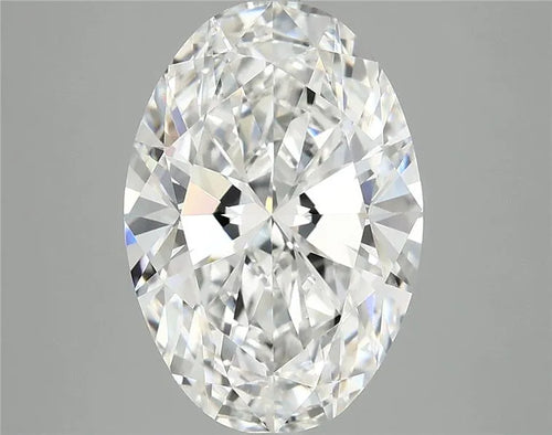 3.89ct Oval Lab Grown Diamond (Colour E, Clarity VVS2, IGI Certified)