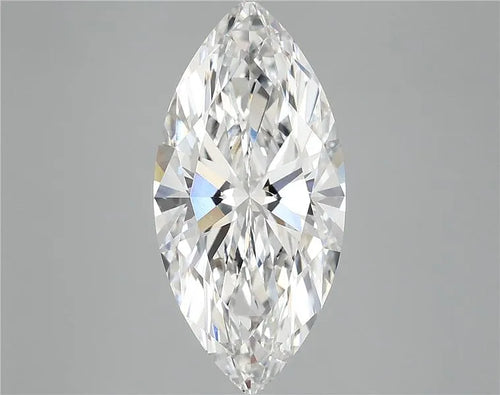 3.91ct Marquise Lab Grown Diamond (Colour F, Clarity VVS2, IGI Certified)