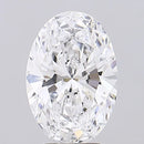 3.91ct Oval Lab Grown Diamond (Colour D, Clarity IF, IGI Certified)